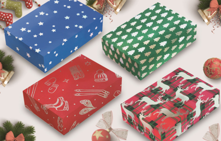 Waterproof Recycled Xmas Good Quality Metallic Christmas Printed Gift Wrapping  Paper - China Wrapping Paper, Gift Wrapping Paper